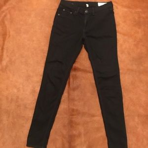 Rag & Bone Black Jeggings